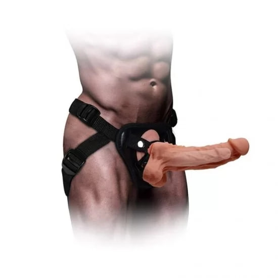 MARS SUPER REALISTIC HOLLOW STRAP ON DILDO FOR MEN