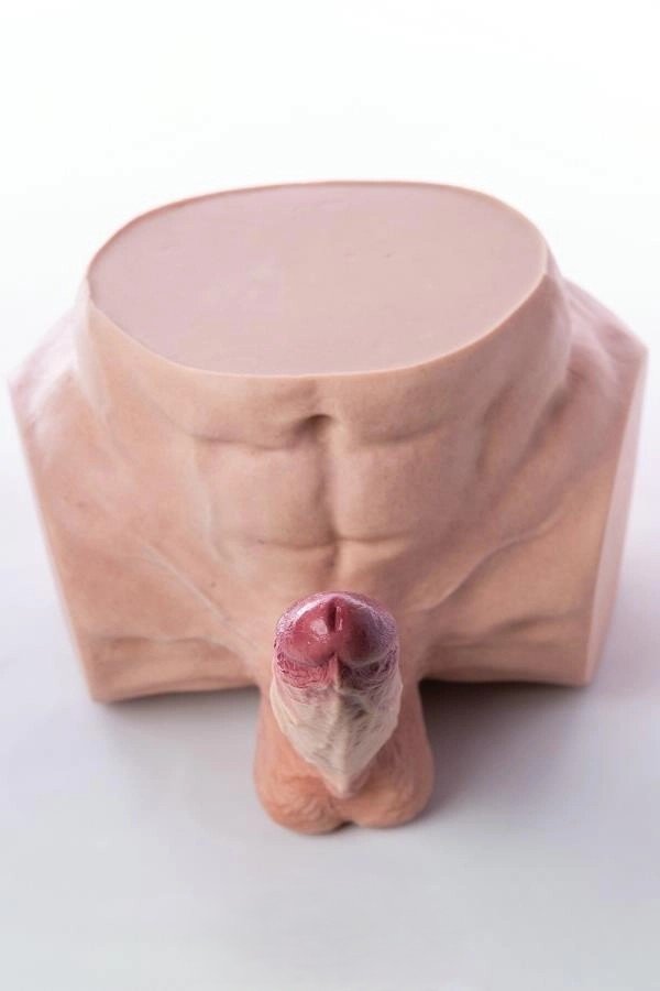 dildo 25 cm 21.2 lbs Qita Silicone Male Butt Sex Doll