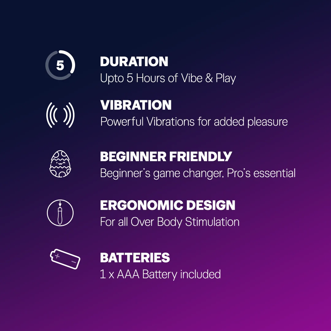 Durex Intense Vibe Bullet Personal Massager for Women | Buy Online in India thumbnail 5