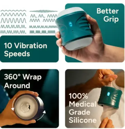 MyMuse Edge Lifelike Vibrating Stroker Personal Massager for Men thumbnail 9